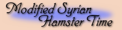 Modified Syrian Hamster Time